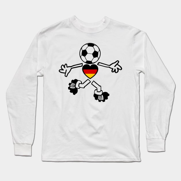 German football Long Sleeve T-Shirt by Karpatenwilli